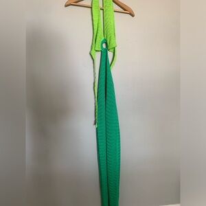 Crocheted 🌱 Green Dress